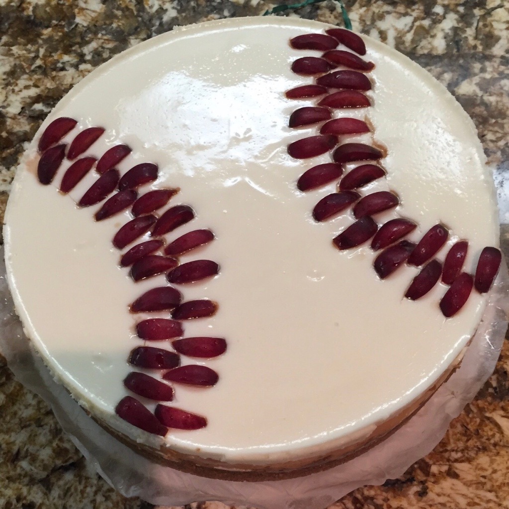 Baseball, hot dogs, apple pie, and cheesecake!